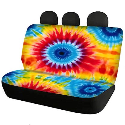 19 Tie Dye Designs, Full Set Car Seat Covers