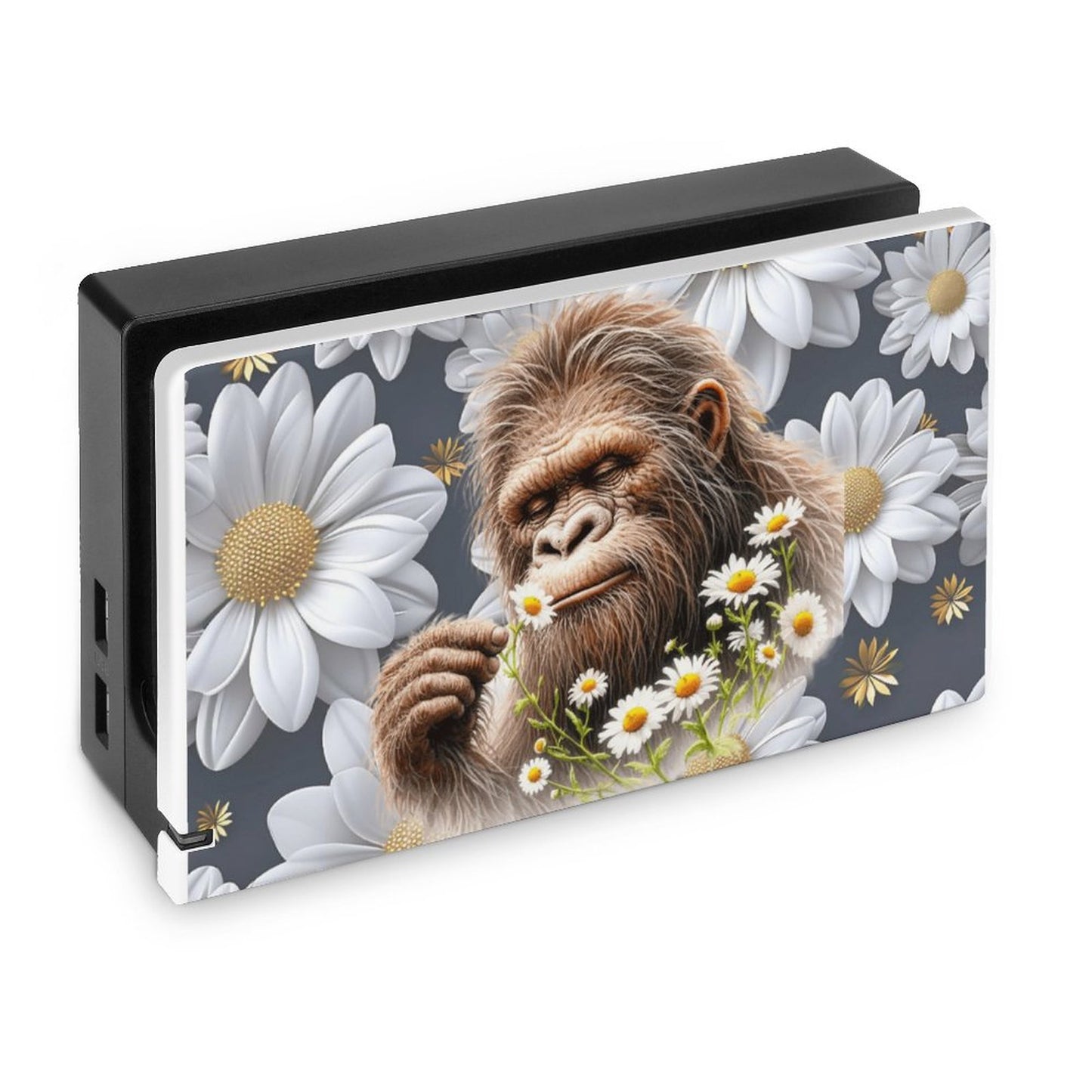 Sasquatch "Smell the Flowers" Nintendo Switch Dock Station