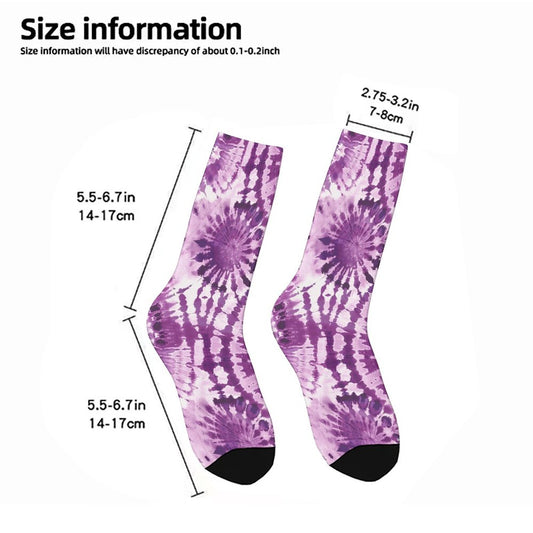 19 Tie Dye Designs, Children’s Polyester Socks
