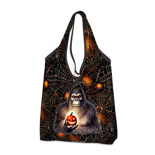 Bigfoot / Sasquatch Halloween Bag, Reusable Folding Bag