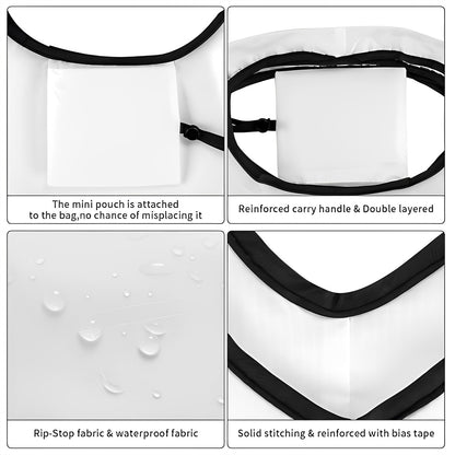 20 Donald Trump Designs, Reusable, Folding Grocery Bags