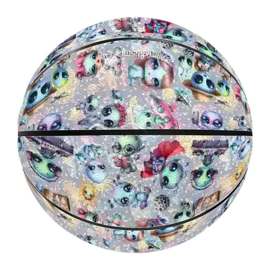 6 Alien Designs, Leather Basketball