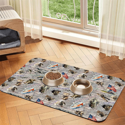 20 Misc Designs, Waterproof Pet Food Mat