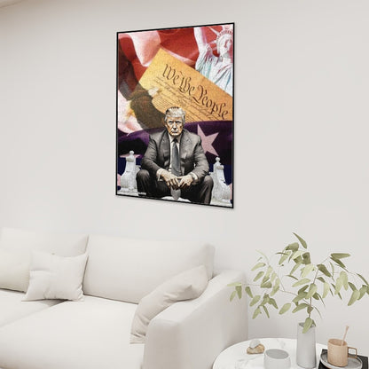 Donald Trump Patriot - Wooden Jigsaw Puzzle 300pcs (Vertical)