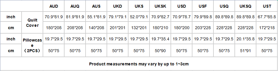 Mardi Gras Designed Three Piece Duvet Bedding Set