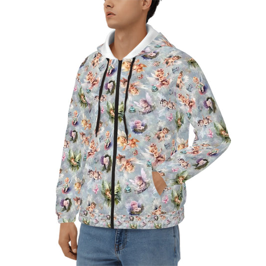 6 Fairy Designs Adult Zip Up Hoodie