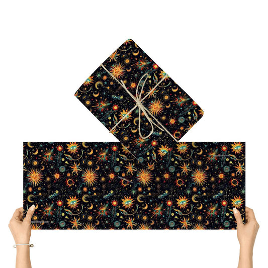 Astrology, 3 Pack Gift Wrapping Paper Sheets