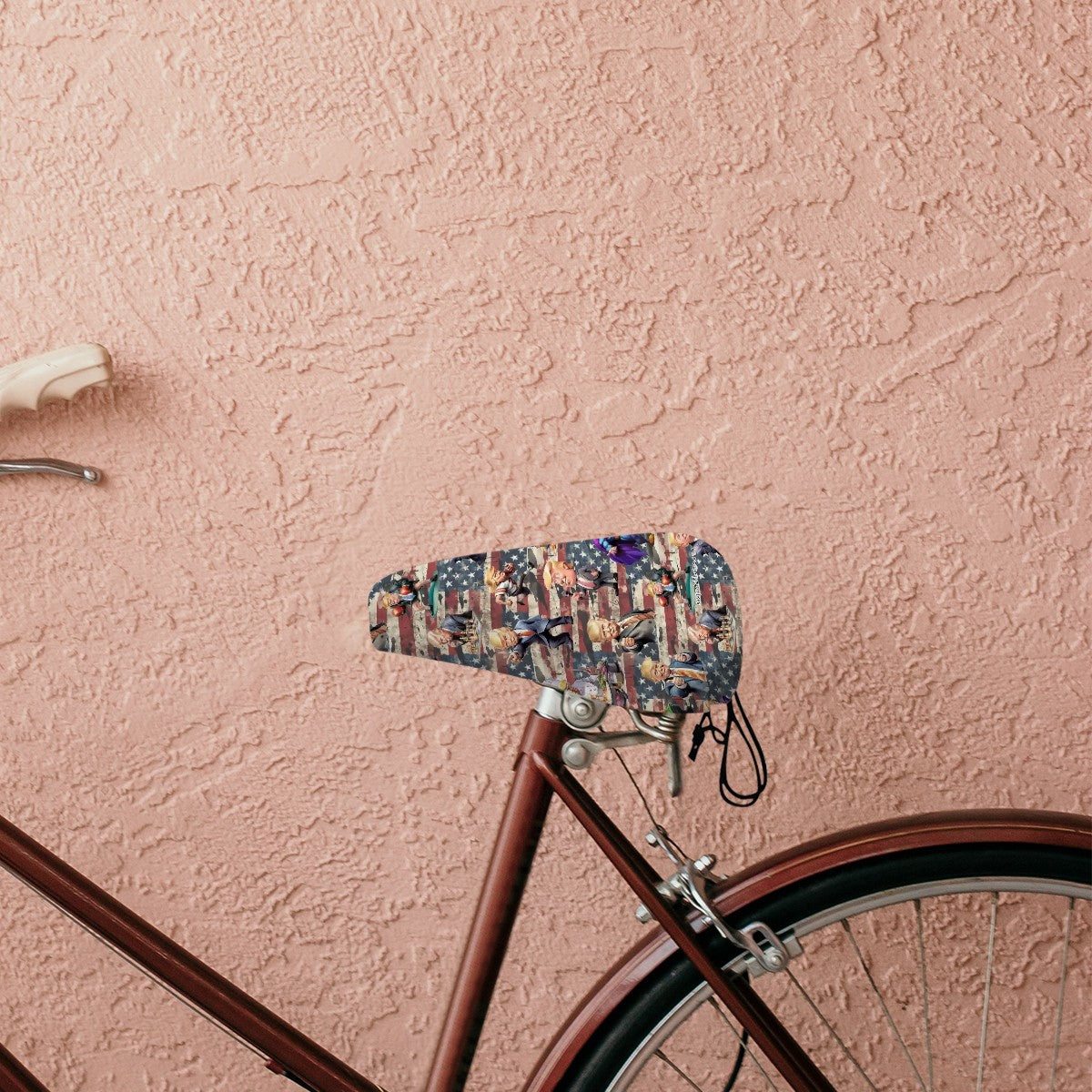 Waterproof Bike Seat Cover - Donald Trump Seat Cover, MAGA seat cover,