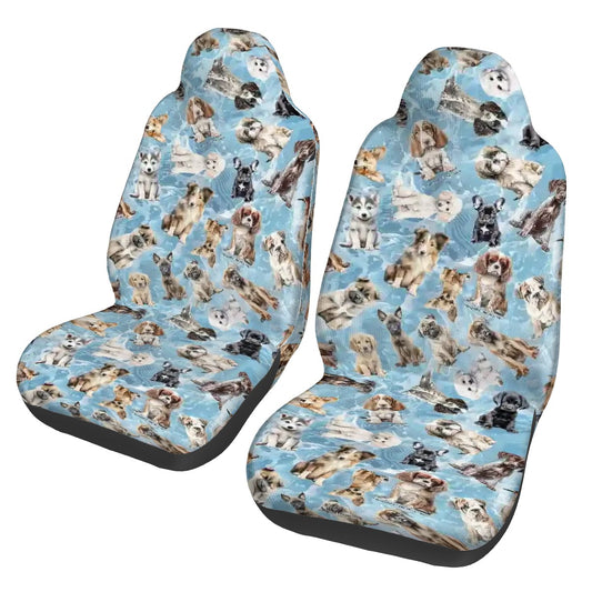 10 Animal Design, Set of 2 Front Auto Seat Cover