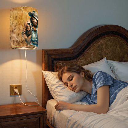 Cowboy Bigfoot / Sasquatch, Wall Sconces, Set of 2, Plug In