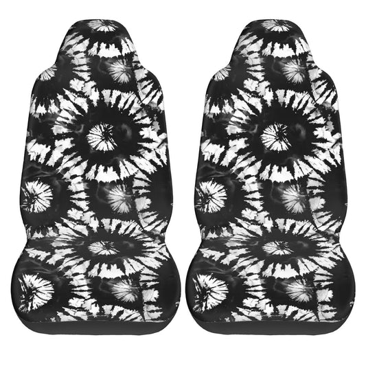 19 Tie Dye Designs, Set of 2 Front Auto Seat Cover