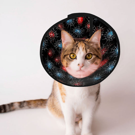 Spider Webs, Pet Elizabethan, Pet Medical Collar