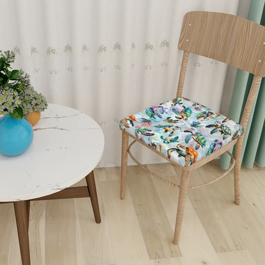 Animal Themed Square Chair Seat Covers, 10 Designs