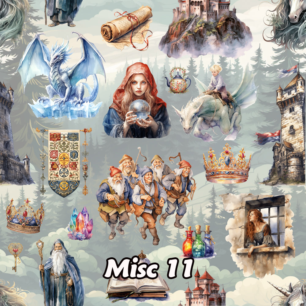 20 Misc Designs, 3 Piece Bag Set – Oxford Backpack, Lunch Bag, Pencil Pouch