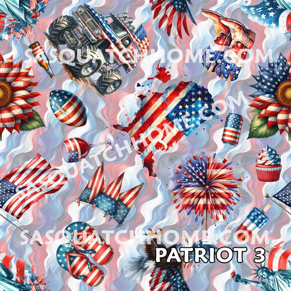 8 Patriot Designs, Reusable Folding Bag