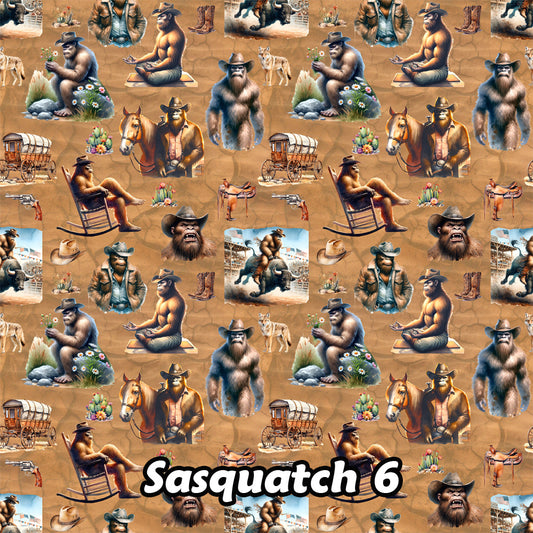 Sasquatch Cotton Fabric 6