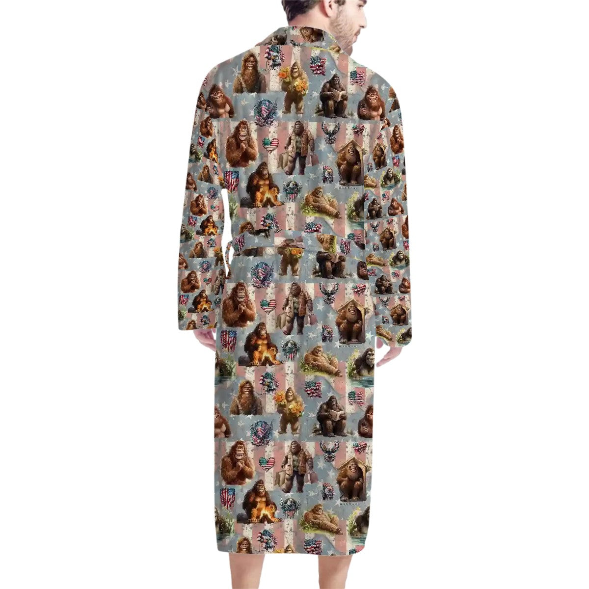 20 Bigfoot, Sasquatch Designs,  Polyester Bath Robe