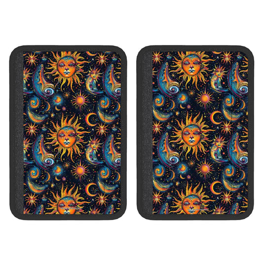 Astrology Design, Seat Belt Cover Pad For Adults 2 Pcs