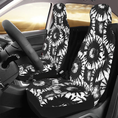 19 Tie Dye Designs, Set of 2 Front Auto Seat Cover