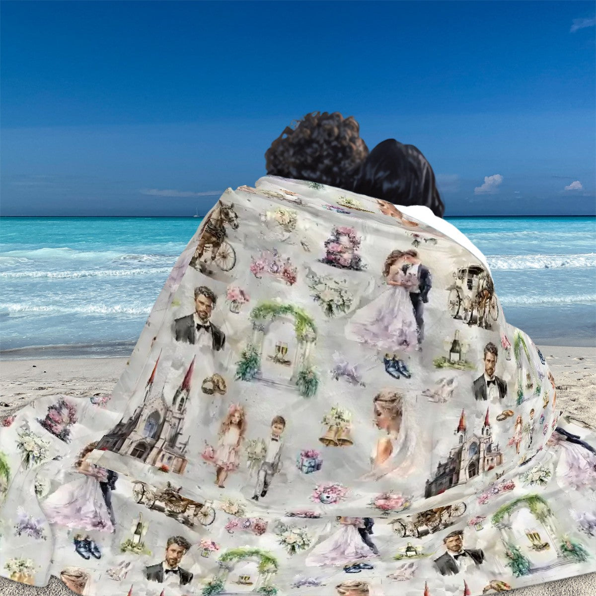 Soft Flannel Blanket - AMAZING DESIGNS - Wedding Blanket, military blanket, 20 Designs!