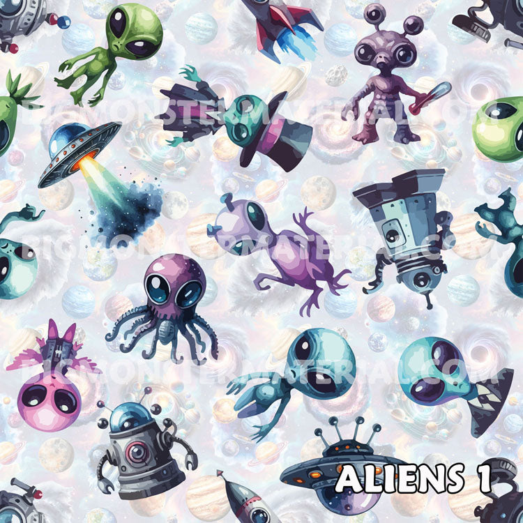 6 Alien Designs, Bucket-Shaped Car Trash Bag