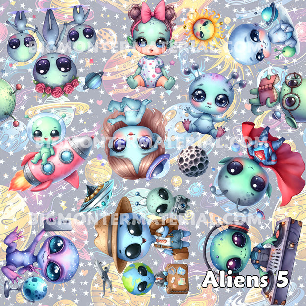 6 Alien Designs, Pet Elizabethan, Pet Medical Collar