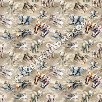Animal Cotton Fabric 9