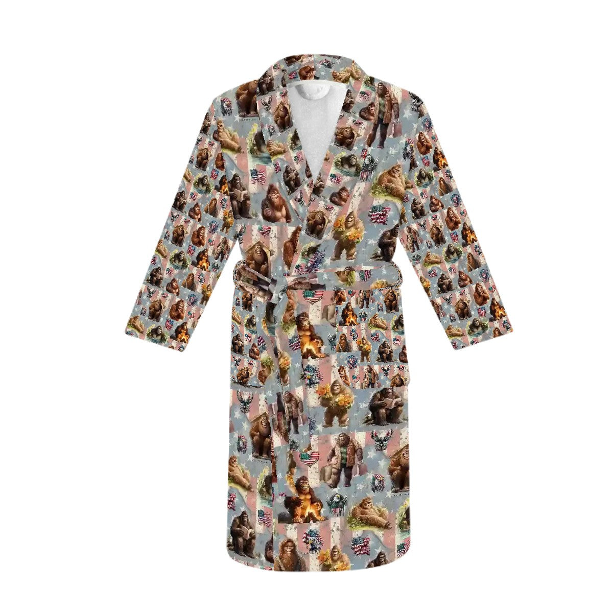 20 Bigfoot, Sasquatch Designs,  Polyester Bath Robe