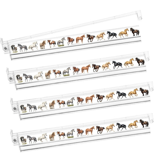 Puppy Dogs, 4 Artistic Mahjong Tile Pusher Racks