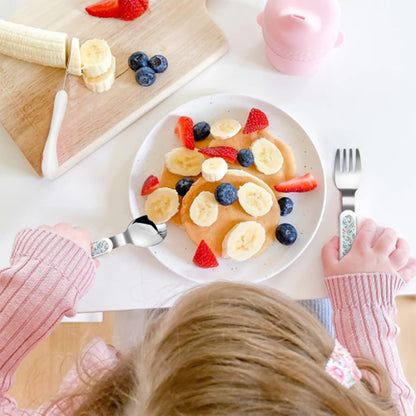 10 Animal Themed Kids Straight Handled Cutlery Set