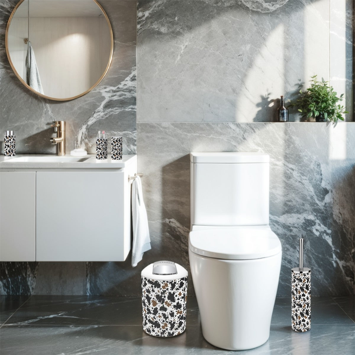 20 Misc Designs Bathroom Accessories, Set 5 pcs