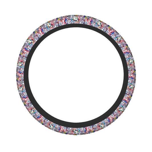 8 Patriot Designs, Rugged Auto Steering Wheel Cover - 15"