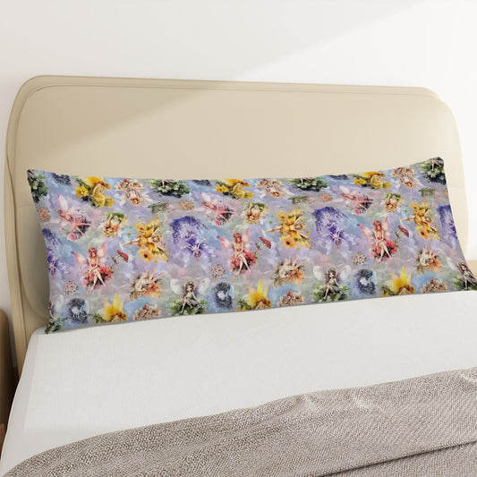 6 Fairy Designs, Long Body Pillow Case