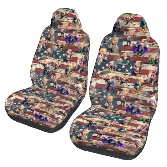 20 Donald Trump Designs, Set of 2 Front Auto Seat Cover