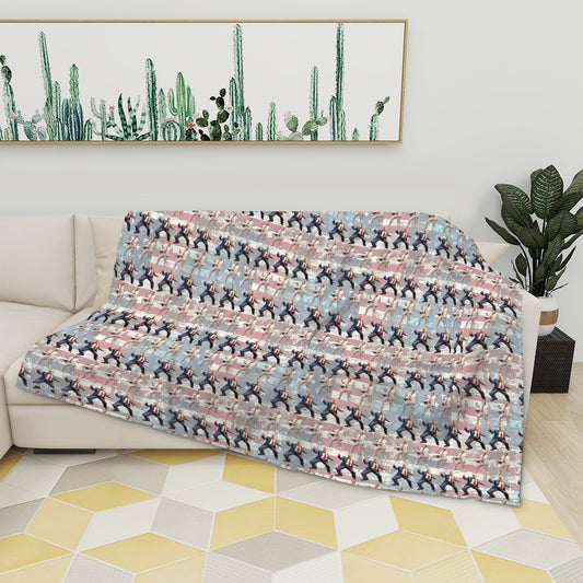 Donald Trump 19 Designs - Soft Flannel Throw Blanket