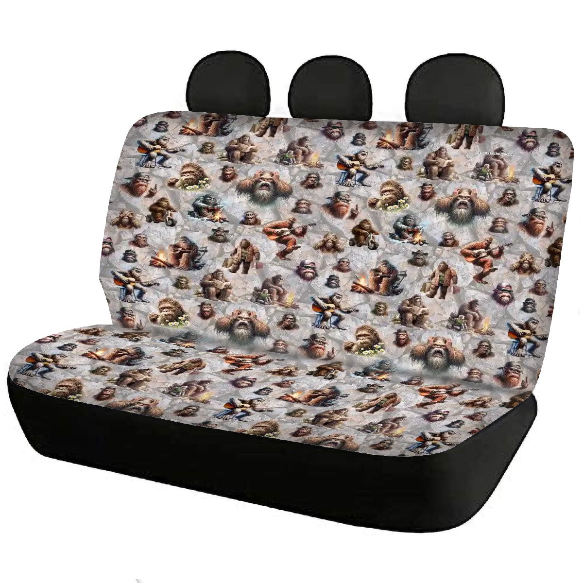 20 Bigfoot / Sasquatch Designs, Car Seat Covers Full Set -  Sasquatch Seat Covers, Sasquatch Car Set, Car Accessory