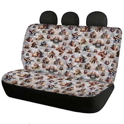 20 Bigfoot / Sasquatch Designs, Car Seat Covers Full Set -  Sasquatch Seat Covers, Sasquatch Car Set, Car Accessory