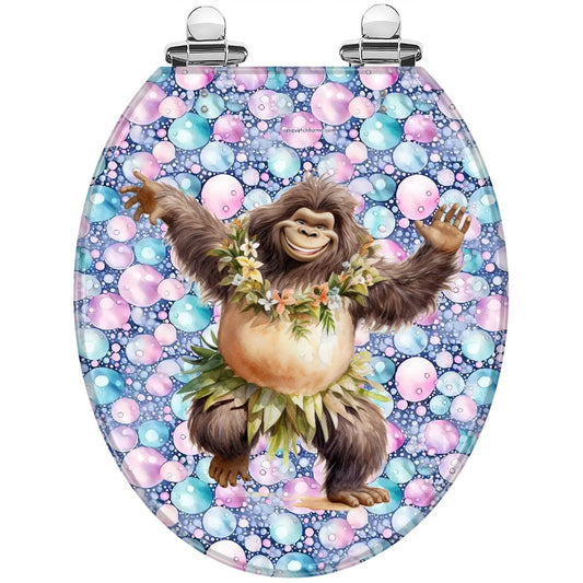 Bigfoot / Sasquatch Universal Toilet Seat / Cover