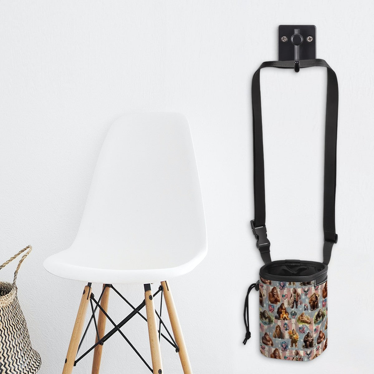 Bigfoot / Sasquatch Themed Pet Toy & Treat Pouch