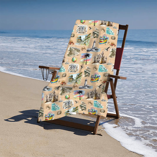 52” x 32”  20 Misc Designs, Microfiber Bath Towel, Microfiber Absorbent Bath Towels