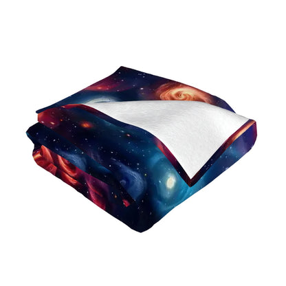 12 Galaxy / Outer Space Designs, Soft Flannel Blanket
