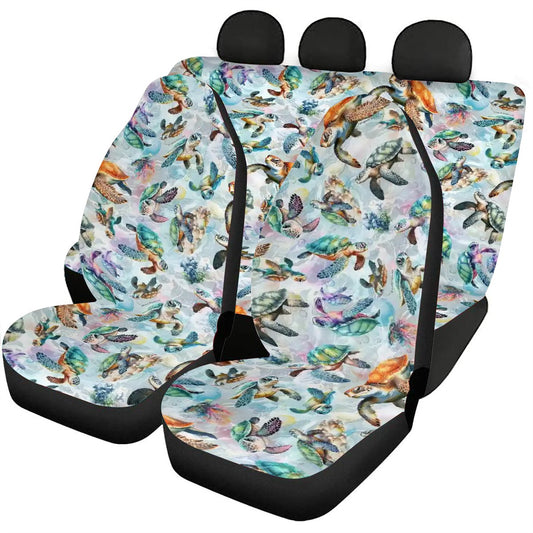 10 Animal Designs, Pets Themed Car seat covers, Full Set of 3