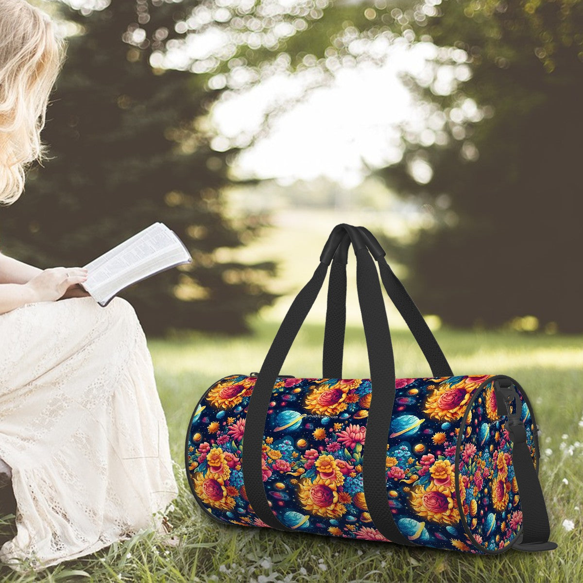 12 Galaxy / Outer Space Desigs, Large Capacity Duffle Bag, Sports Bag, Duffle, Travel Bag