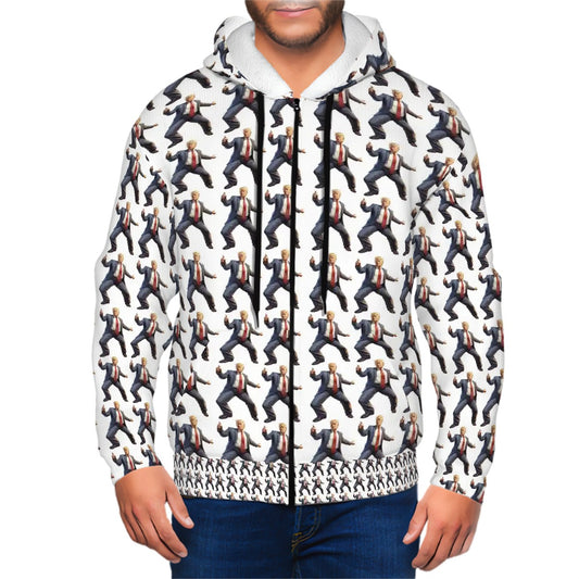 20 Donald Trump Designs, Adult Zip Up Hoodie