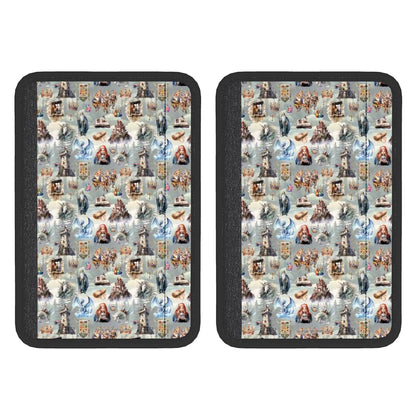 20 Misc Designs, Seat Belt Cover Pad For Adults 2 Pcs