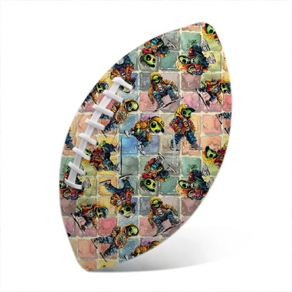 6 Alien Designs, Leather Rugby / Football