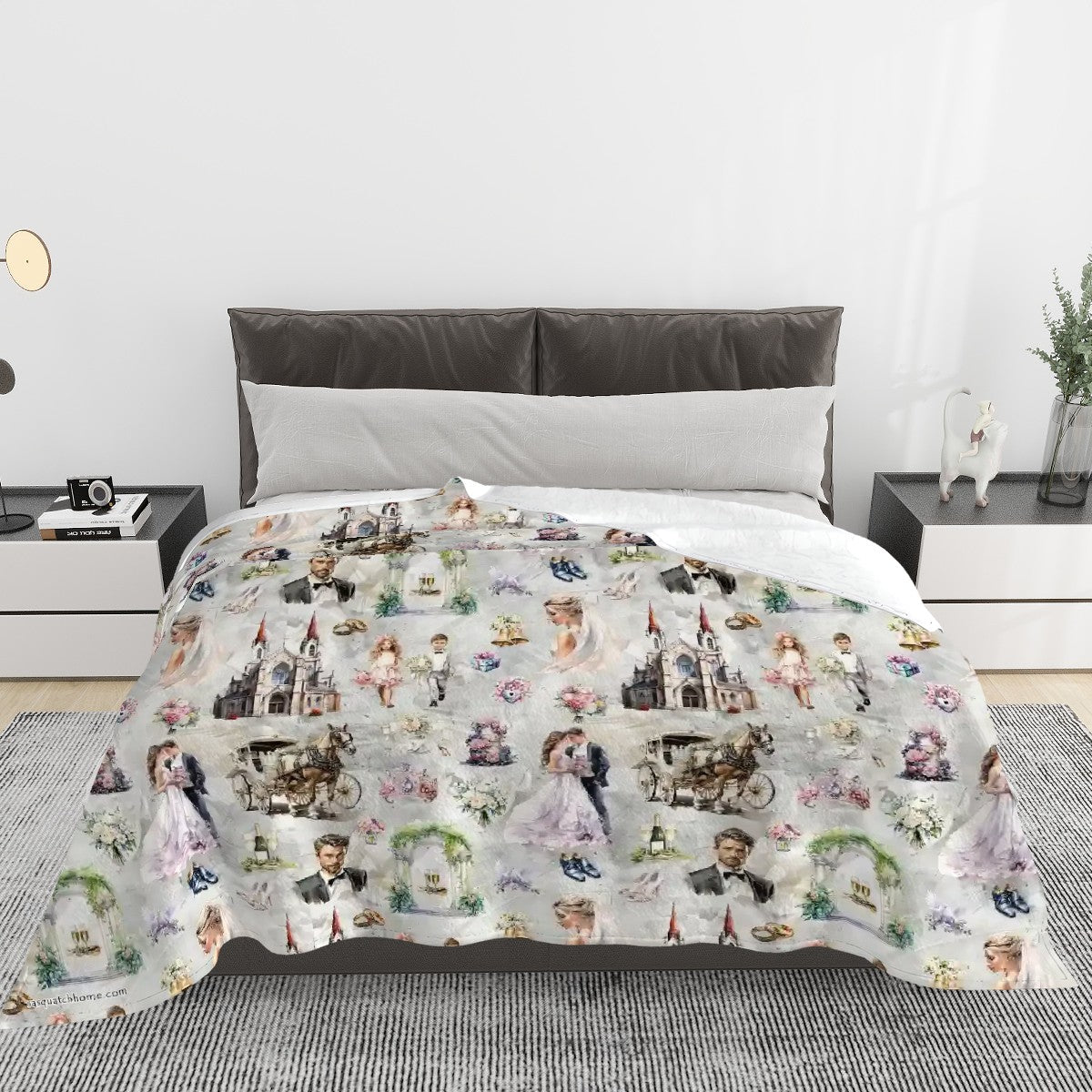 Soft Flannel Blanket - AMAZING DESIGNS - Wedding Blanket, military blanket, 20 Designs!