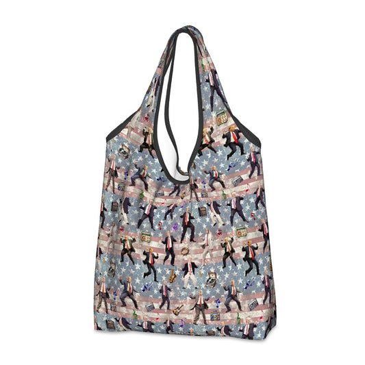 20 Donald Trump Designs, Reusable, Folding Grocery Bags