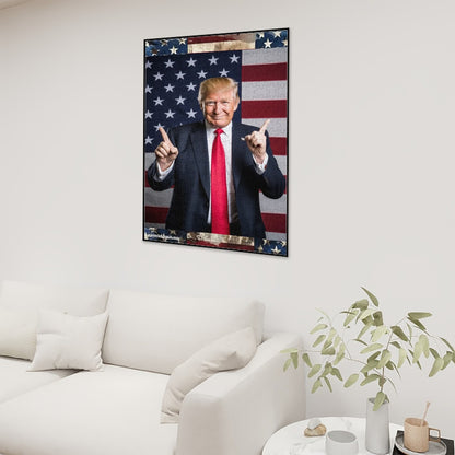 Donald Trump Dancing - Wooden Jigsaw Puzzle 300pcs