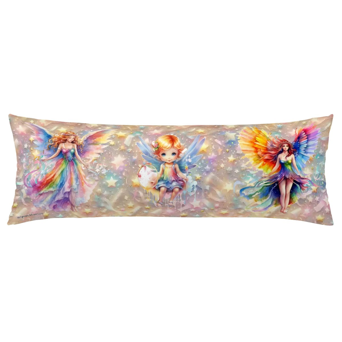 Beautiful Fairies, Long Body Pillow Case